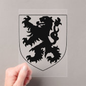 Coat of Arms of Flanders Acryleinladungen (Insitu (Handheld))