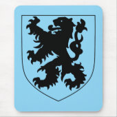 Coat of Arms of Flanders Mousepad (Vorne)