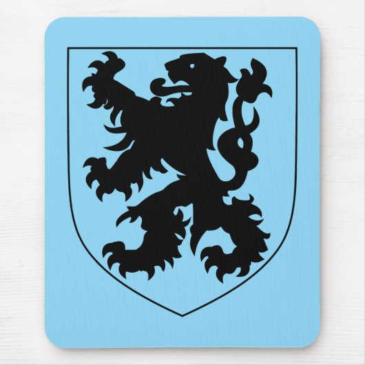 Coat of Arms of Flanders Mousepad (Vorne)