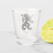 Coat of Arms of Flanders Schnapsglas (Rückseite)