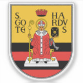 Coat of arms of Gotha, Germany Aufkleber (Vorderseite)