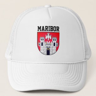 Coat of arms of Maribor - SLOVENIA Truckerkappe