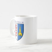 Coat of arms of Montreux, Switzerland Kaffeetasse (Vorderseite Links)
