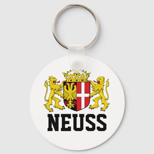 Coat of Arms of Neuss, Germany Keychain Schlüsselanhänger (Vorderseite)