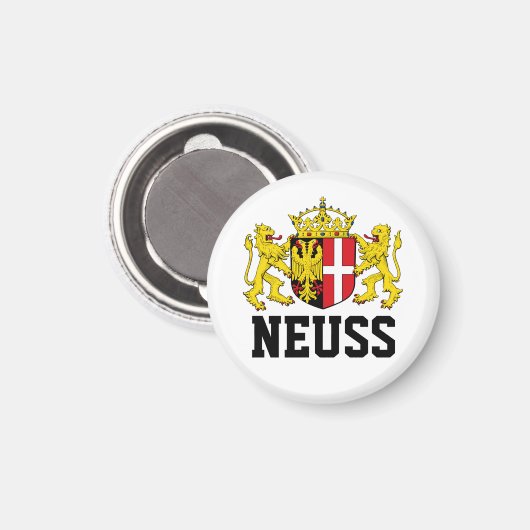 Coat of Arms of Neuss, Germany Magnet (Vorderseite/Rückseite)