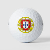 Coat of Arms of Portugal (Lesser coa) Golf Head Co Golfball (Vorderseite)