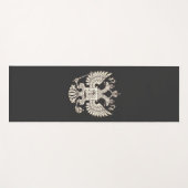 Coat of Arms of Russia - white version Yogamatte (Vorderseite (Horizontal))