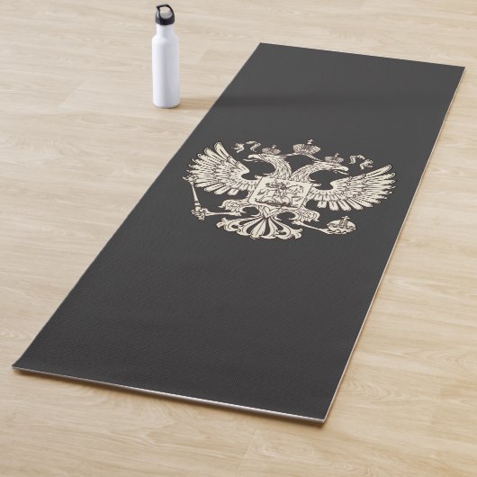 Coat of Arms of Russia - white version Yogamatte (Beispiel)