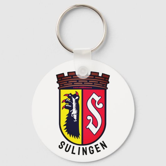 Coat of Arms of Sulingen, Germany Keychain Schlüsselanhänger (Vorderseite)