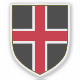 Coat of arms of the city of Durham, England Aufkleber