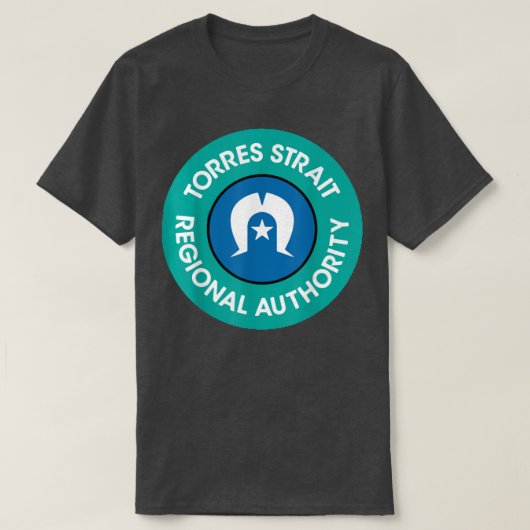 Coat of arms of Torres Strait Islanders  T-Shirt (Design vorne)