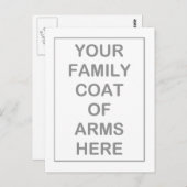 Coat of Arms Postkarten (Vorne/Hinten)