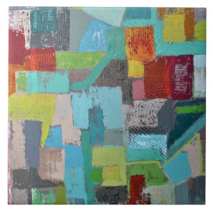 Coat of Many Colors 6 x 6 Keramiken Tile Fliese