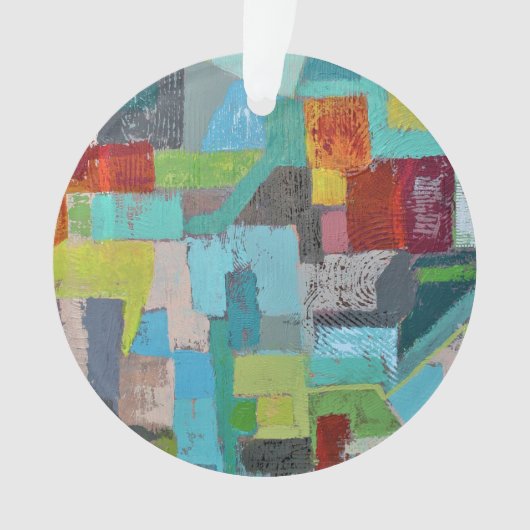 Coat of many Colors Acrylic Ornament (Vorderseite)