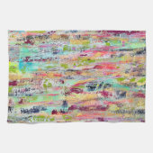 Coat of many Colors Kitchtuch Geschirrtuch (Horizontal)