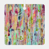 Coat of many Colors Metal Ornament (Rückseite)