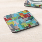 Coat of Many Colors Set von 6 Untersetzer (Linke Seite)