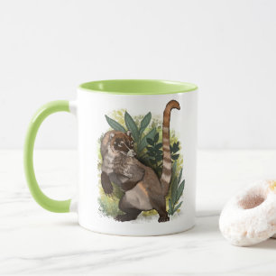 Coatamundi oder Weißnasen-Coati Tasse