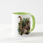 Coatamundi oder Weißnasen-Coati Tasse (VorderseiteRechts)