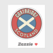 Coatbridge, Schottland Aufkleber (Blatt)