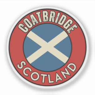 Coatbridge, Schottland Aufkleber