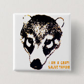 Coati-Knopf Button (Vorderseite)