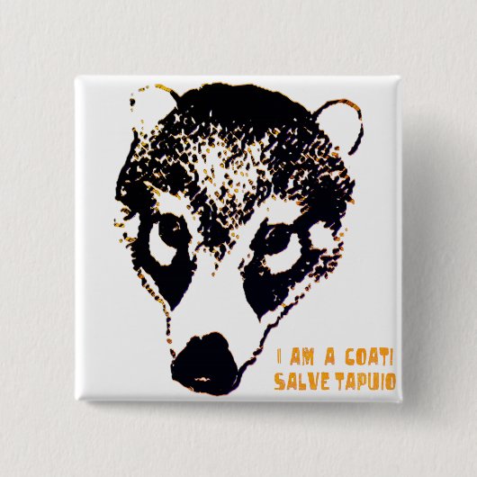 Coati-Knopf Button (Vorderseite)