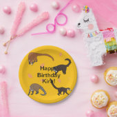 Coatis Birthday Pappteller (Party)