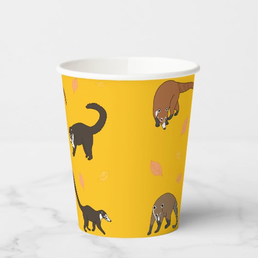 Coatis Pappbecher (Links)