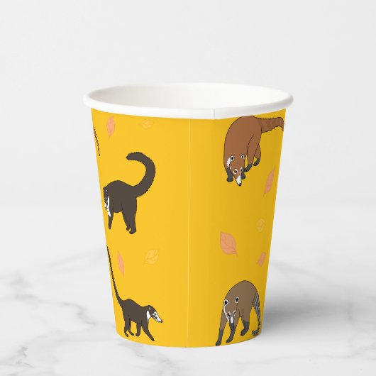 Coatis Pappbecher (Rechts)