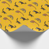 Coatis Wrapping Papier Geschenkpapier (Ecke)