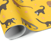 Coatis Wrapping Papier Geschenkpapier (Rolleneckpunkt)