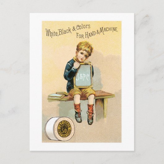 Coats Threads Postkarte (Vorderseite)