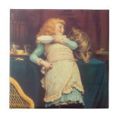 Coaxing besser als Teasing Charles Burton Barber Fliese (Vorderseite)