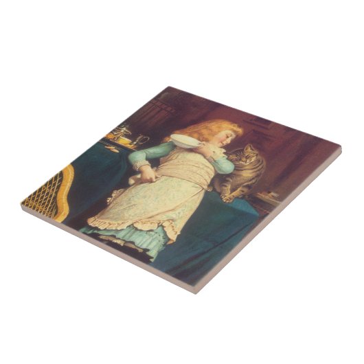 Coaxing besser als Teasing Charles Burton Barber Fliese (Seite)