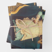 Coaxing besser als Teasing Charles Burton Barber Geschenkpapier Set (Beispiel)