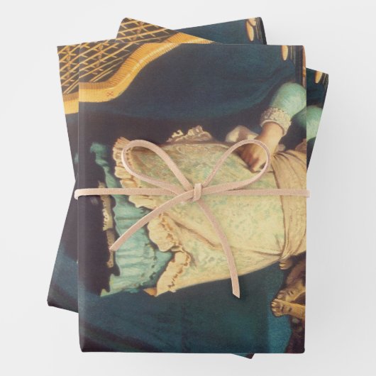 Coaxing besser als Teasing Charles Burton Barber Geschenkpapier Set (Beispiel)