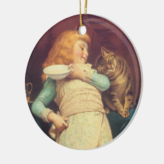 Coaxing besser als Teasing Charles Burton Barber Keramikornament (Links)