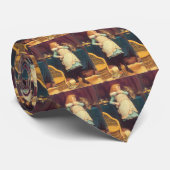 Coaxing besser als Teasing Charles Burton Barber Krawatte (Gerollt)