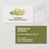 Cob, Greengrocers Visitenkarte (Vorne/Hinten)