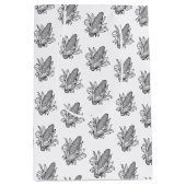 Cob-Ikone aus schwarzem und weißem Mais Mittlere Geschenktüte (Vorderseite)