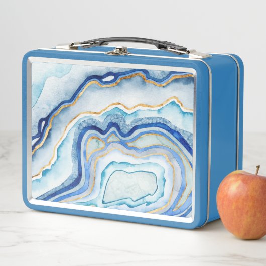 Cobalt Agate II Metall Lunch Box (Beispiel)