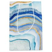 Cobalt Agate II Mittlere Geschenktüte (Vorderseite)