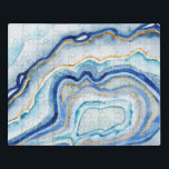 Cobalt Agate II Puzzle<br><div class="desc">Cobalt Agate II von Grace Popp</div>