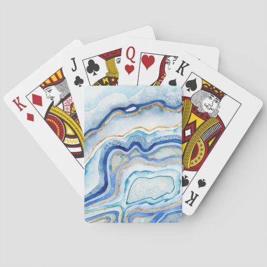 Cobalt Agate II Spielkarten (Rückseite)