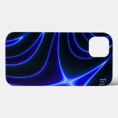 Cobalt Blue Abstrakt iPad Case (Rückseite (Horizontal))