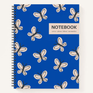 Cobalt Blue Butterfells Notebook Notizblock