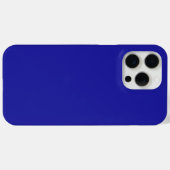 Cobalt Blue Case-Mate iPhone Hülle (Rückseite (Horizontal))