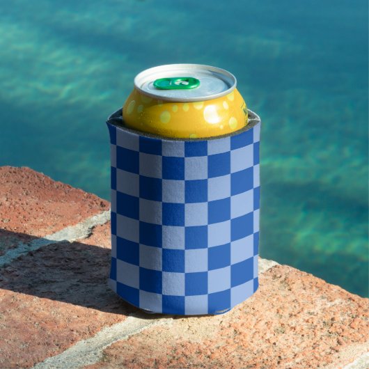 Cobalt Blue Checkerboard Dosenkühler (In Situ Pool)