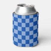 Cobalt Blue Checkerboard Dosenkühler (Kanne Vorderseite)